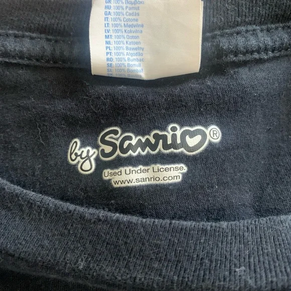 Kuromi Sanrio Strawberries T Shirt - Picture 4 of 6